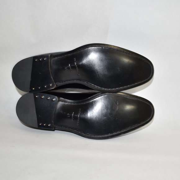 Burberry Cranbrook Derby Black Leather Size 8